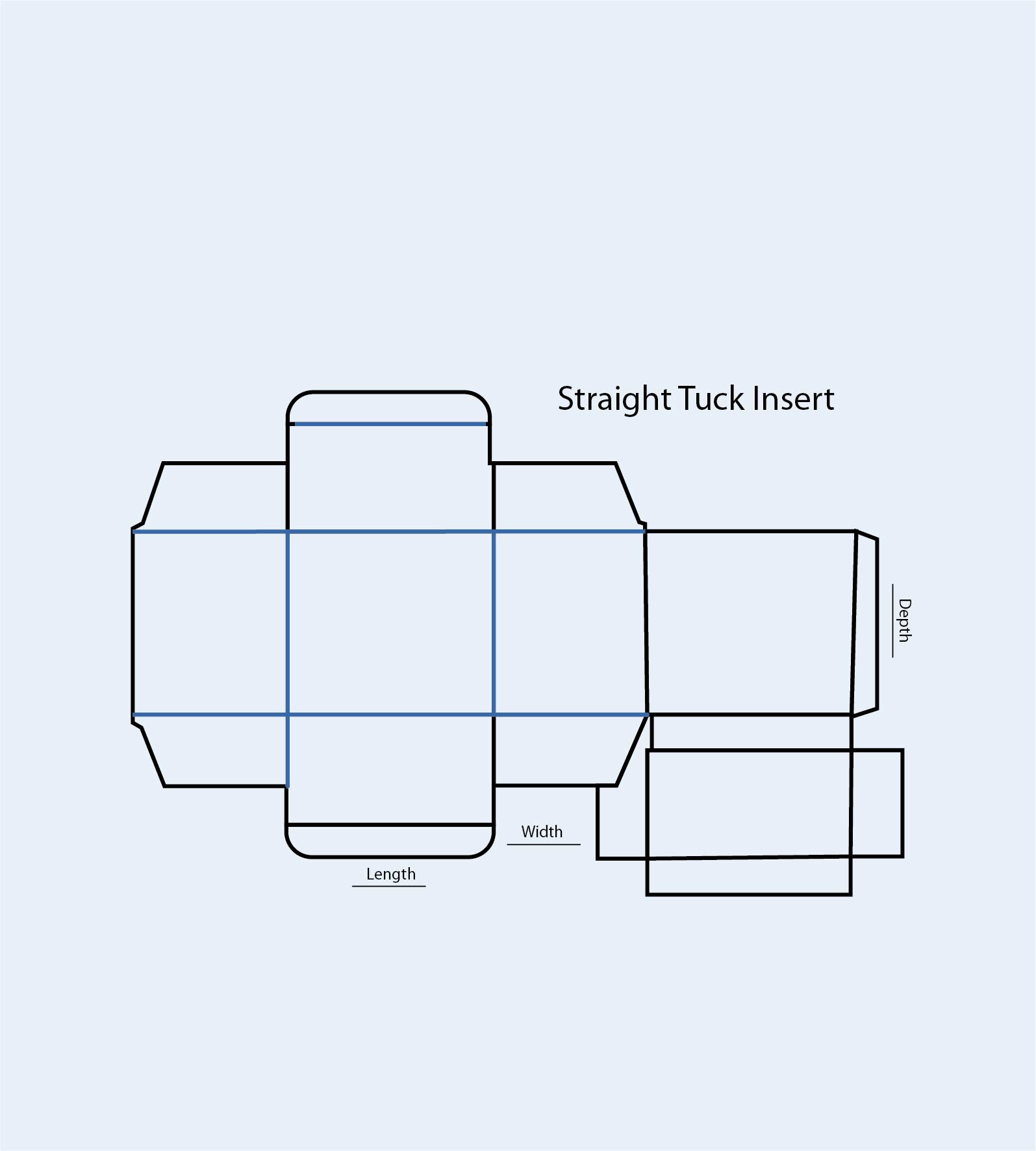 Straight Tuck - Window Die Cut